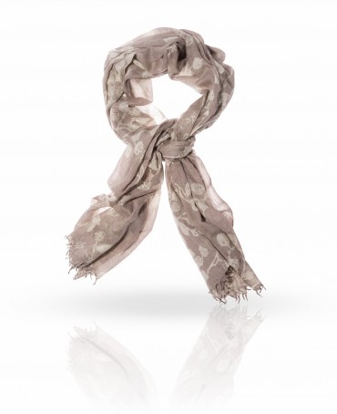 Палантин Женский W-SMALL.LEAF/GREY